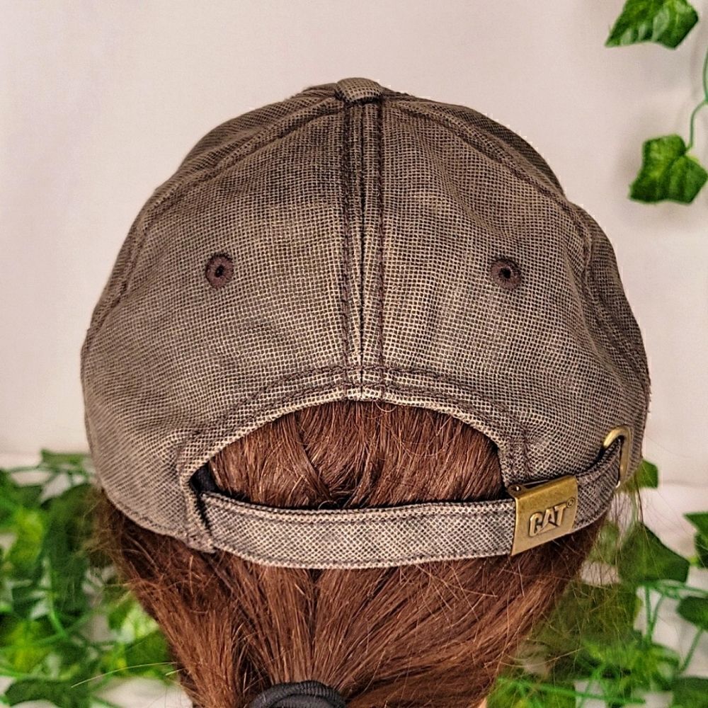 CAT. Ball Cap. Brushed Denim. OSFA. EUC - Picture 3 of 9